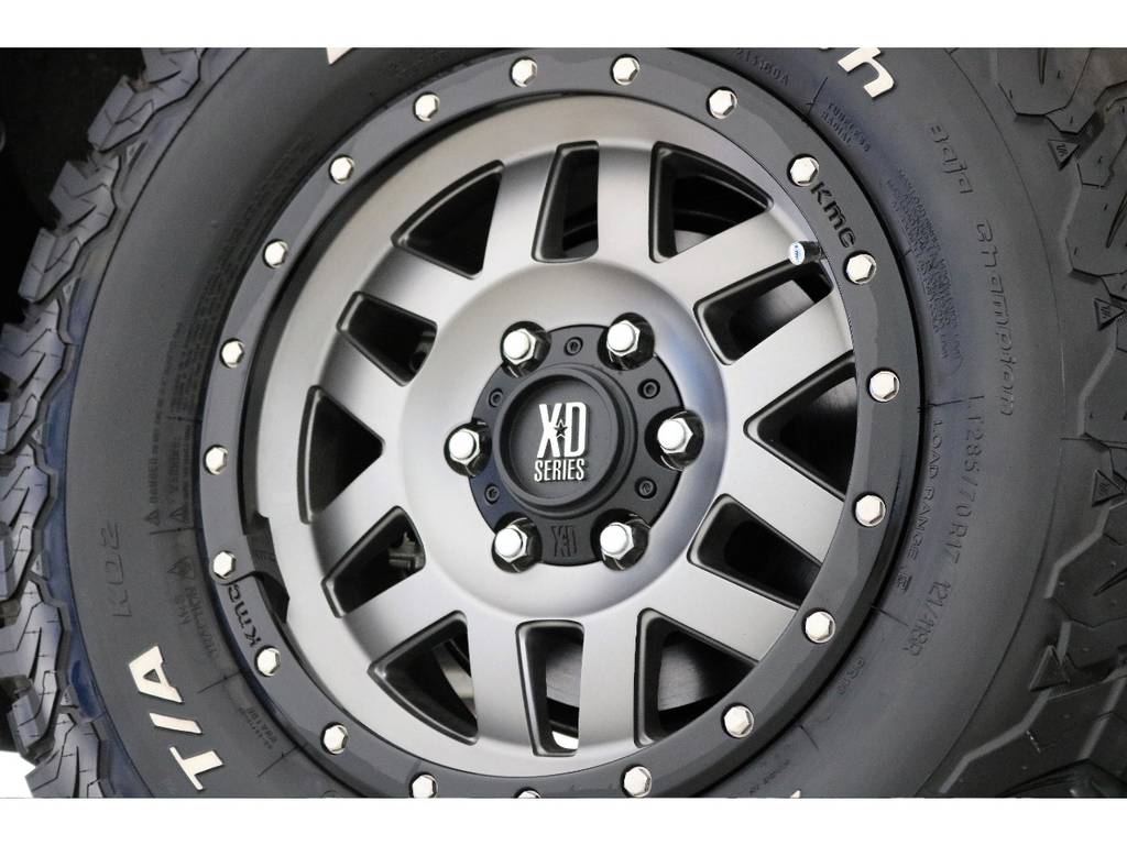 ＸＤ１７インチＡＷにＢＦグッドリッチＡＴを装着！お好きなホイールをご相談ください！