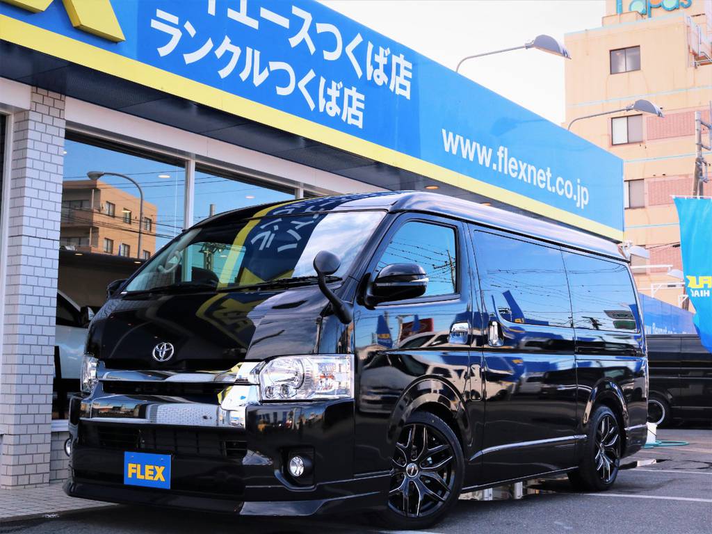 新車未登録ハイエースＷ「ＧＬ」１０人乗り２ＷＤガソリン車！ファインテックツアラーが入庫♪