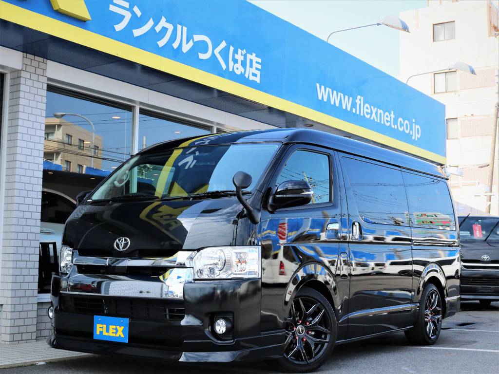 新車ハイエースＷ「ＧＬ」１０人乗り２ＷＤガソリン車！ＦＬＥＸ内装アレンジＲ１完成！ファミリーに大人気のシリーズです！