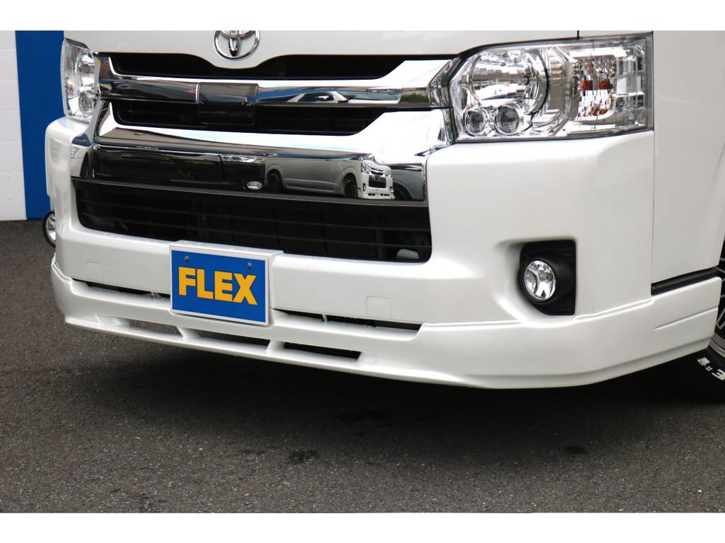 ＦＬＥＸオリジナル　フロントリップスポイラー　Ｖｅｒ２！