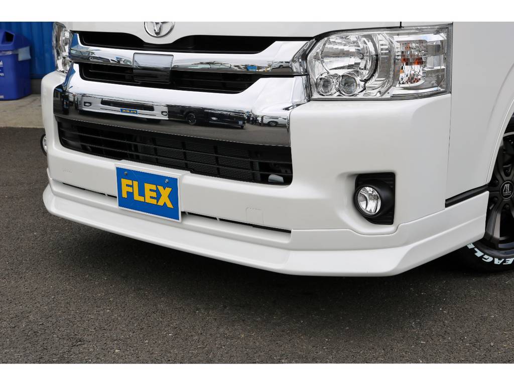 ＦＬＥＸオリジナルＤｅｌｆｉｎｏ　Ｌｉｎｅフロントスポイラー！