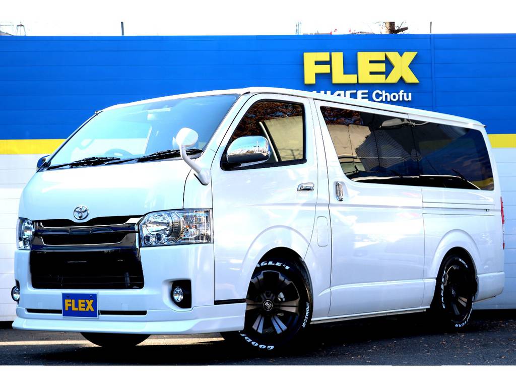 ハイエース調布店０４２４－４０－１１９１までお問合せ下さい！新車ハイエースＶスーパーＧＬダークプライムⅡ！シートアレンジＶｅｒ４！