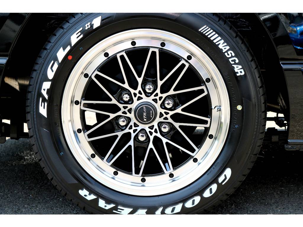 新作ＷＯＲＫエクストラップ17インチアルミ！ＧＯＯＤＹＥＡＲタイヤ！