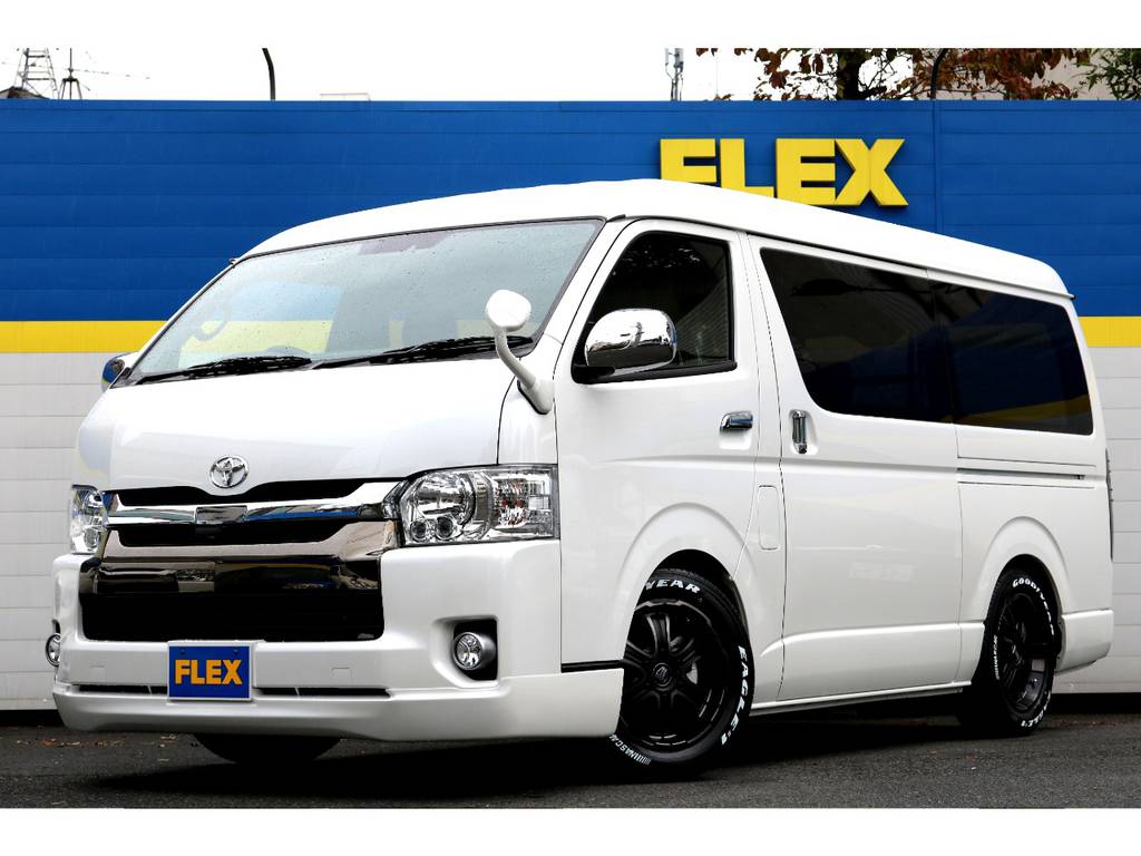 ハイエース調布店０４２４－４０－１１９１までお問合せ下さい！新車ハイエースＶワイドスーパーＧＬ５０ｔｈ車！