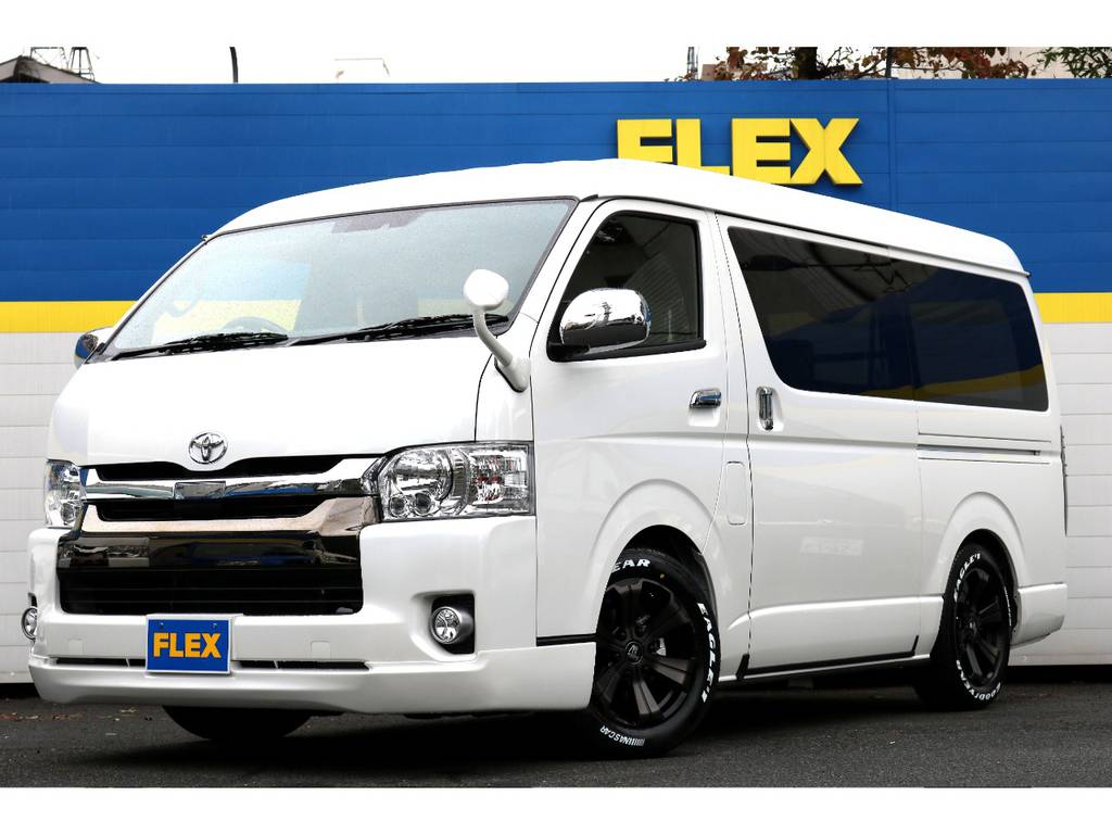 ハイエース調布店０４２４－４０－１１９１までお問合せ下さい！新車ハイエースＶワイドスーパーＧＬ４ＷＤ車５０ｔｈ車！