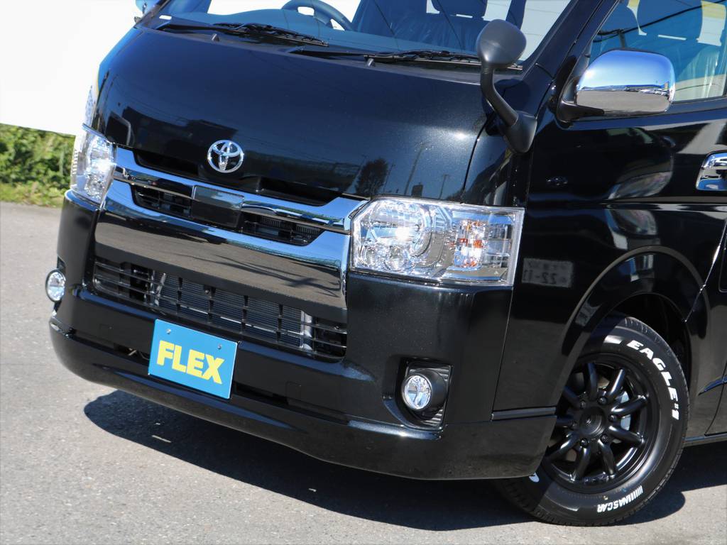４１５コブラ　クリーンルック３リップスポイラーでスッキリとしたお車に♪