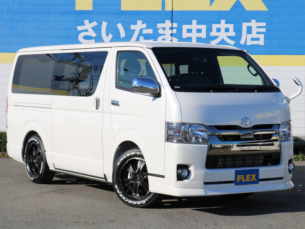 ハイエースバン　2.8 ディーゼル　４ＷＤ　スーパーGLダークプライムⅡ入庫しました！
