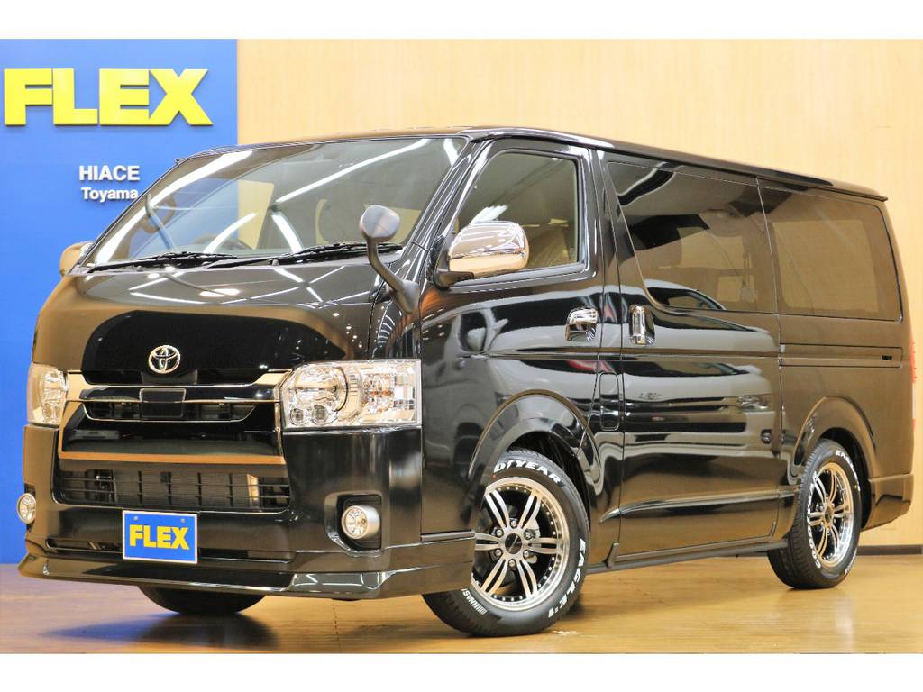 【50周年記念車両】ハイエースバン　ディーゼル４WD　記念車両をカスタムしました♪