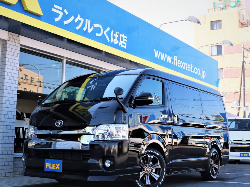 新車ハイエースＷ「ＧＬ」１０人乗り４ＷＤガソリン車！人気の内装アレンジＡＳ！