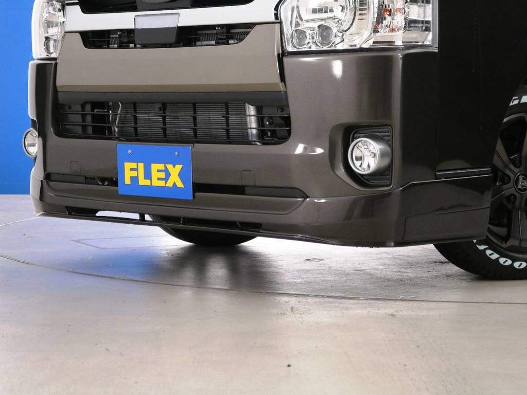 ＦＬＥＸオリジナル　フロントリップスポイラーＶｅｒ２！