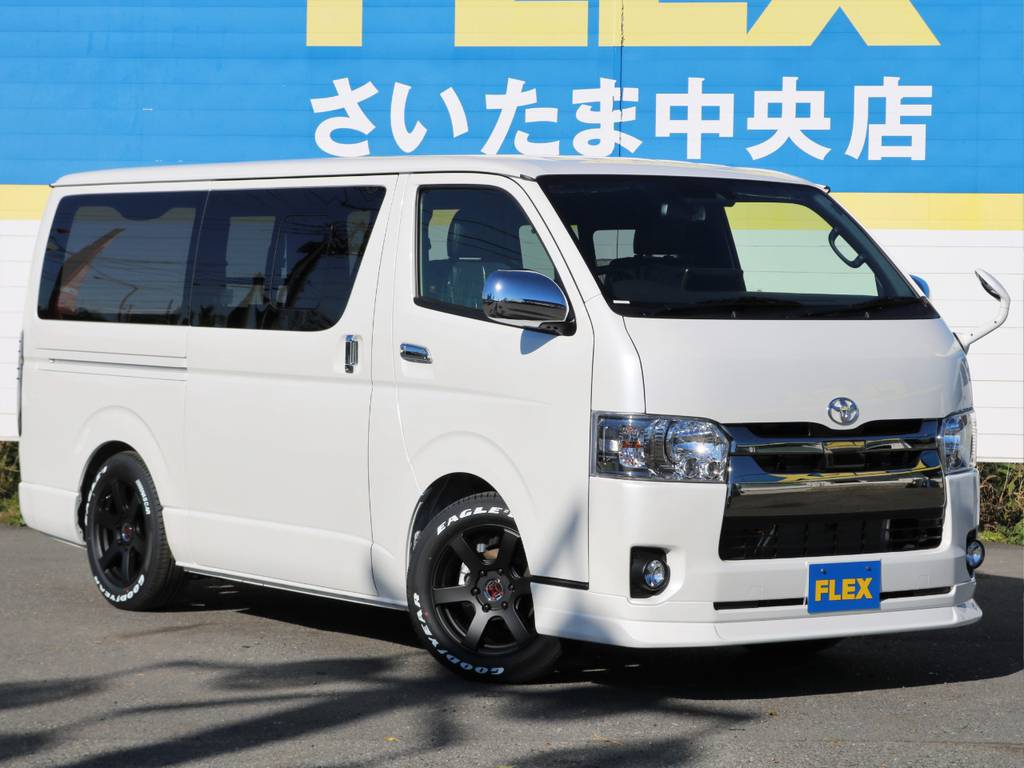 ハイエースバン　スーパーGLダークプライムⅡ　ディーゼルターボ　入庫しました！