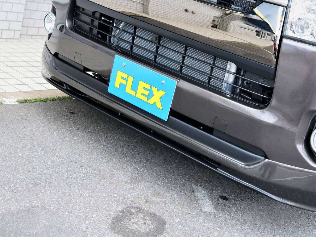 ＦＬＥＸオリジナルフロントスポイラー！