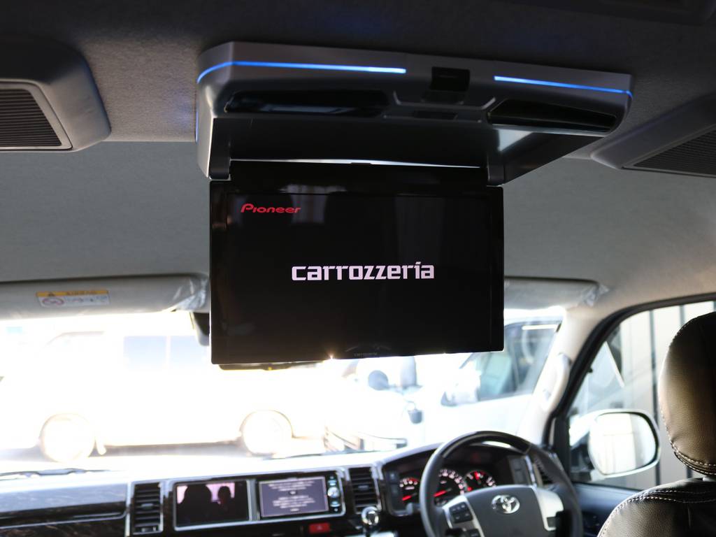 カロッツェリア　１１．６型　フリップダウンモニター！