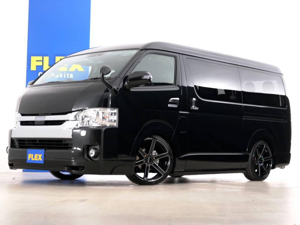 新車未登録　ハイエースワゴンＧＬ　ガソリン２ＷＤ　１０人乗り３ナンバー登録！