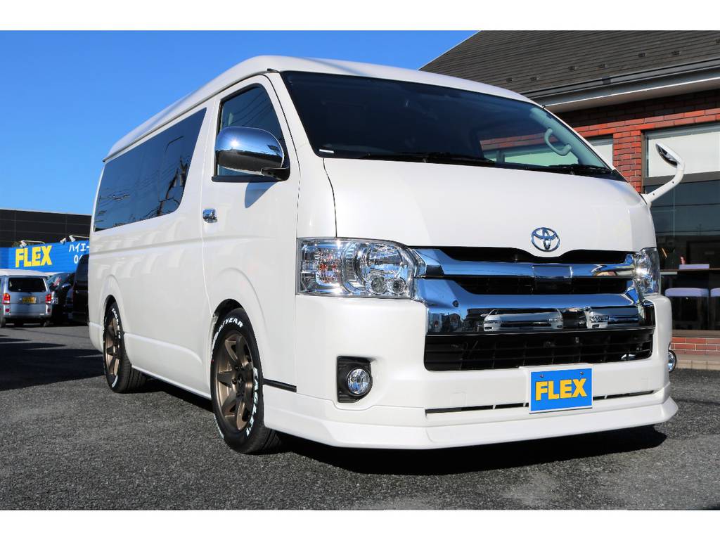 最新型のTSS搭載のハイエースです！