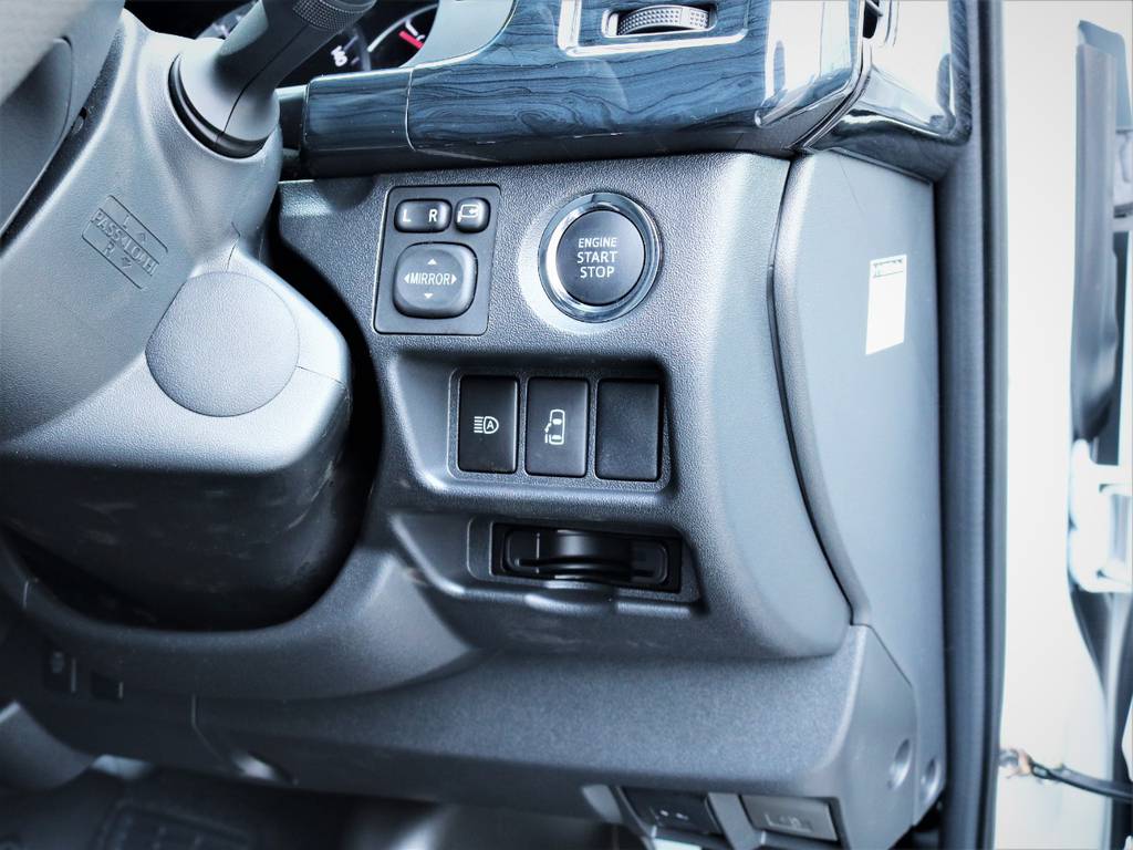 メーカーオプション「プッシュスタート、パワースライドドア」！