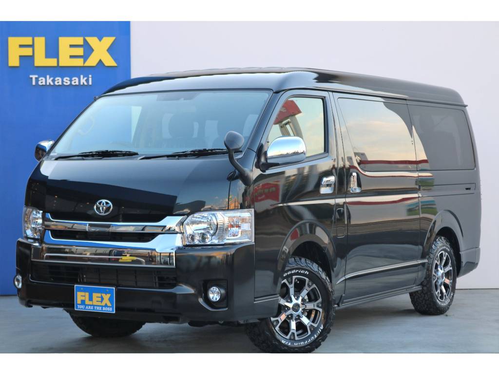 新車 ハイエース ワゴンＧＬ ４ＷＤ ＦＬＥＸオリジナル内装レイアウトＲ１