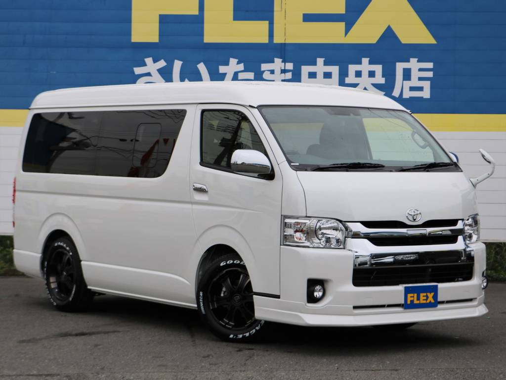 ハイエースワゴン　４WD　TSS付き車両入庫しました！