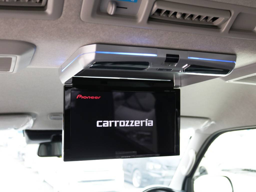 カロッツェリア　１１．６型フリップダウンモニター！