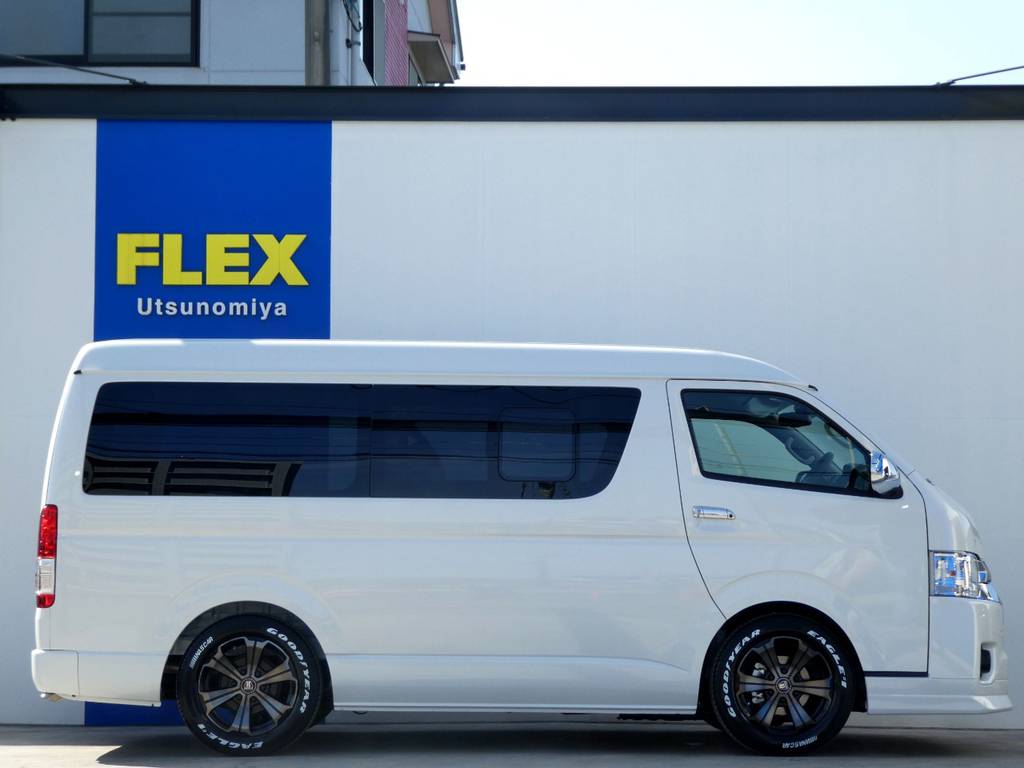 １，５インチローダウン施工済み！構造変更後のご納車となりますのでご安心ください！