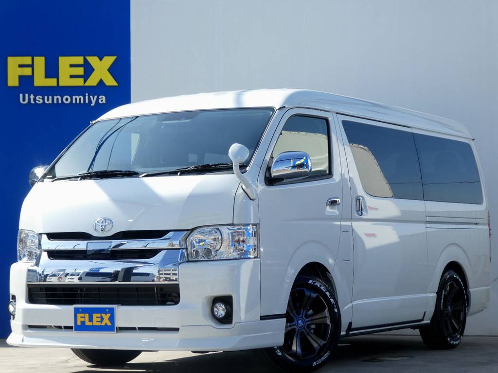 新車　ハイエース　ワゴンＧＬ　４ＷＤ　アレンジＡＳが入庫しました！！