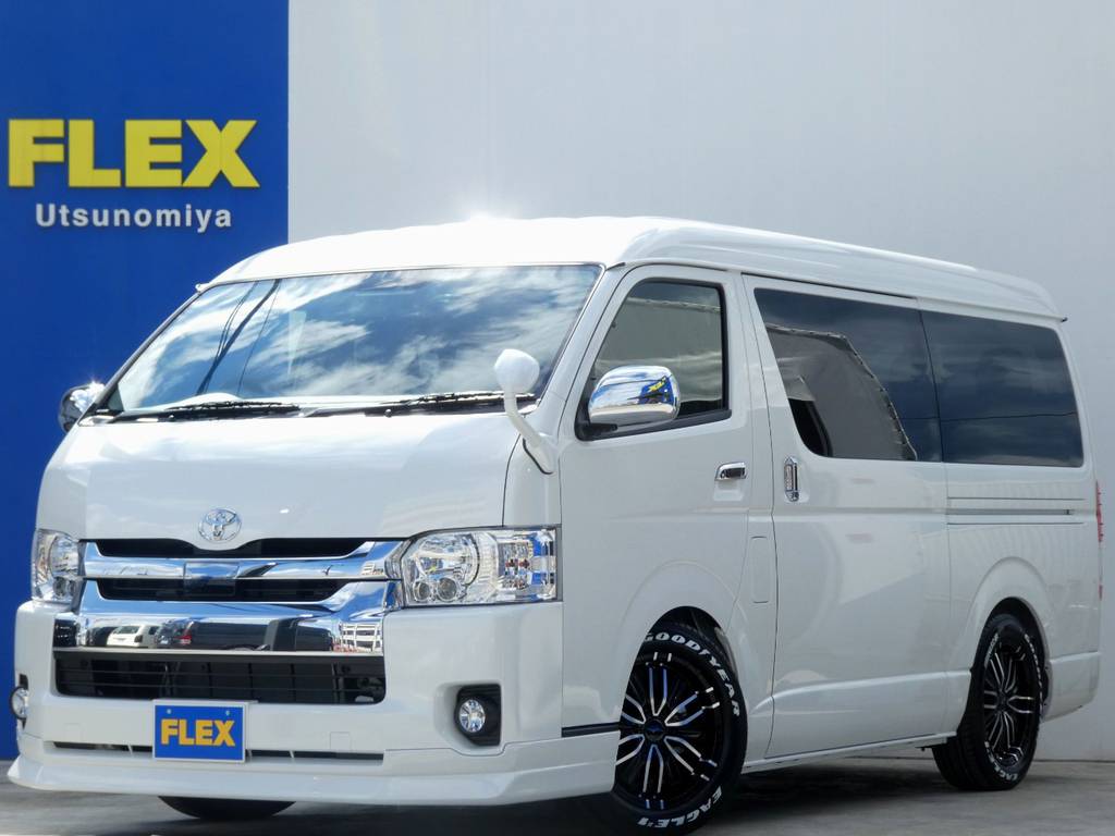 新車　ハイエース　ワゴンＧＬ　内装架装アレンジＲ１が入庫しましたよ！！