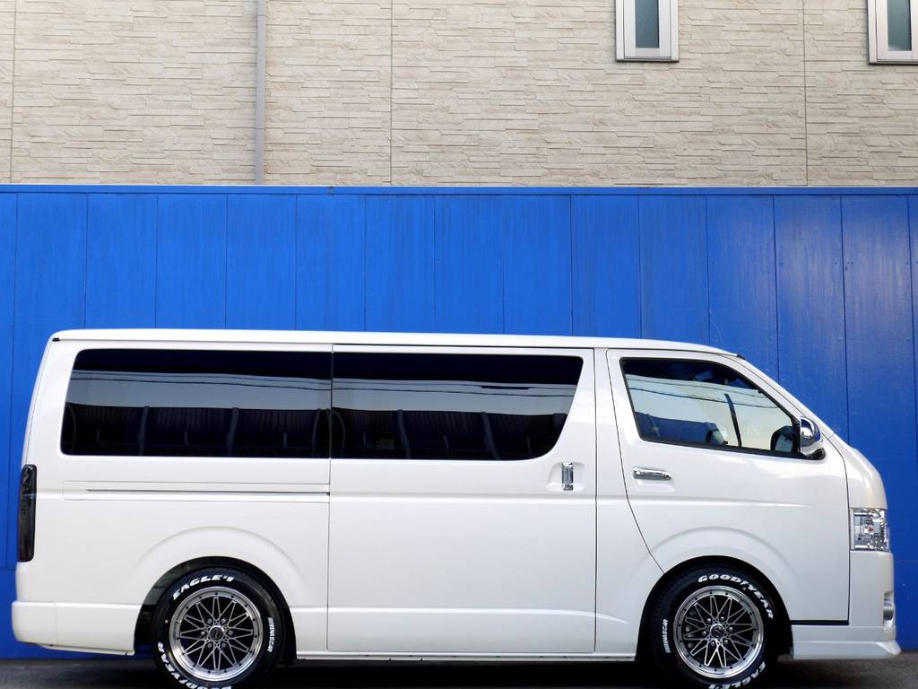 ２インチローダウン施工済！！構造変更にてご納車となりますのでご安心ください！！