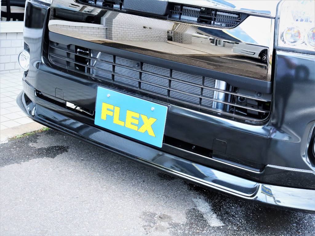 ＦＬＥＸオリジナルデルフィーノラインフロントスポイラー！