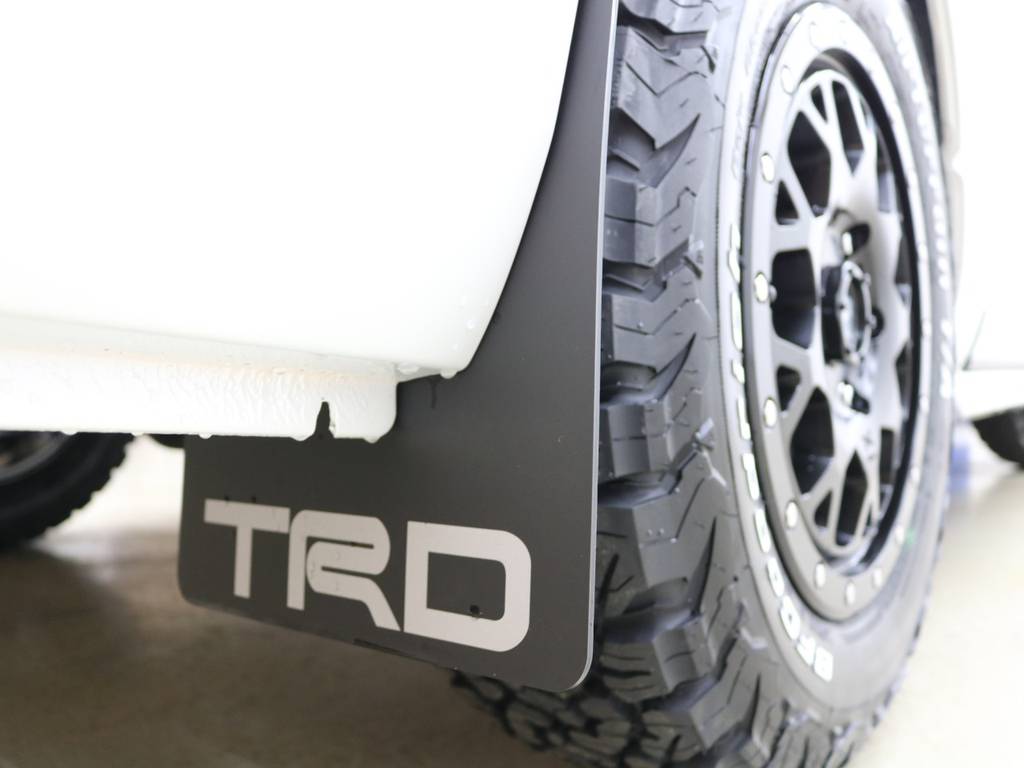 TRDマッドフラップ！
