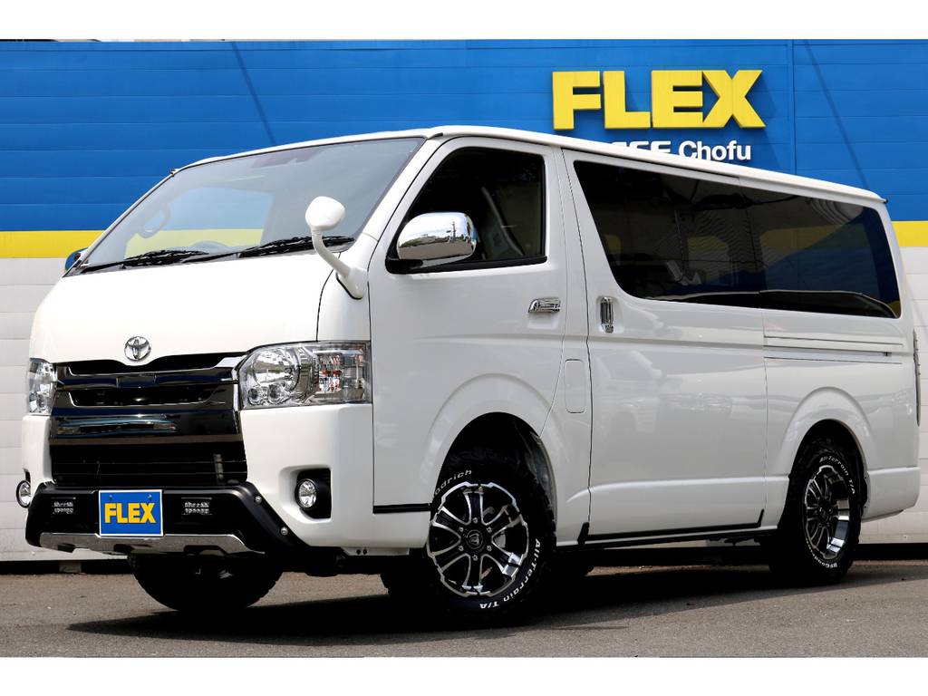 ハイエース調布店０４２４－４０－１１９１までお問合せ下さい！新車ハイエースＶ２８００ｃｃディーゼルターボ４ＷＤ寒冷地仕様車！
