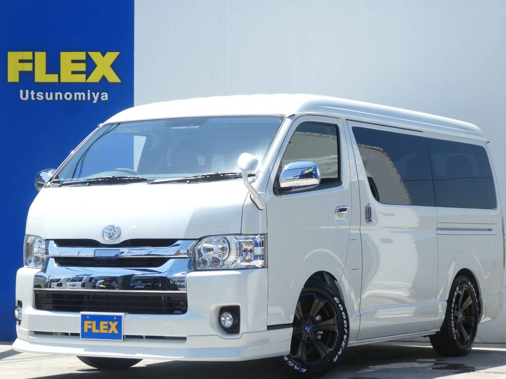 新車　ＴＳＳ付き　ハイエースワゴン　トリプルナビｓｐｌが完成しました！！
