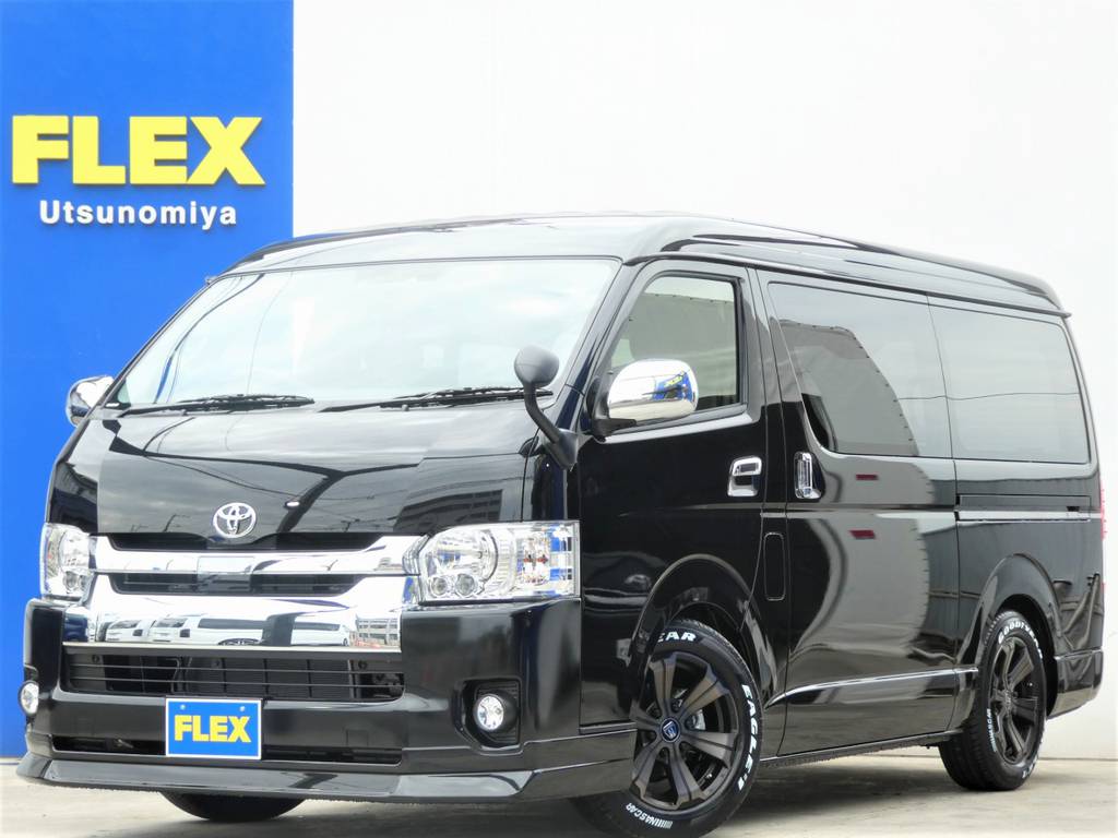 新車　ＴＳＳ付き　ハイエースワゴン４ＷＤ　ライトカスタムＰＫＧが完成しました！！