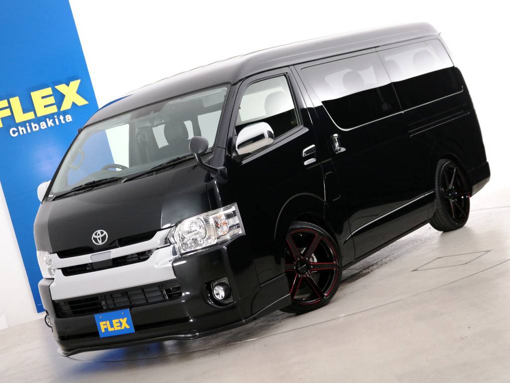 新車未登録　ハイエースワゴンＧＬ　ガソリン２ＷＤ　１０人乗り３ナンバー登録　内装アレンジ【アレンジＡ－Ｓ】！
