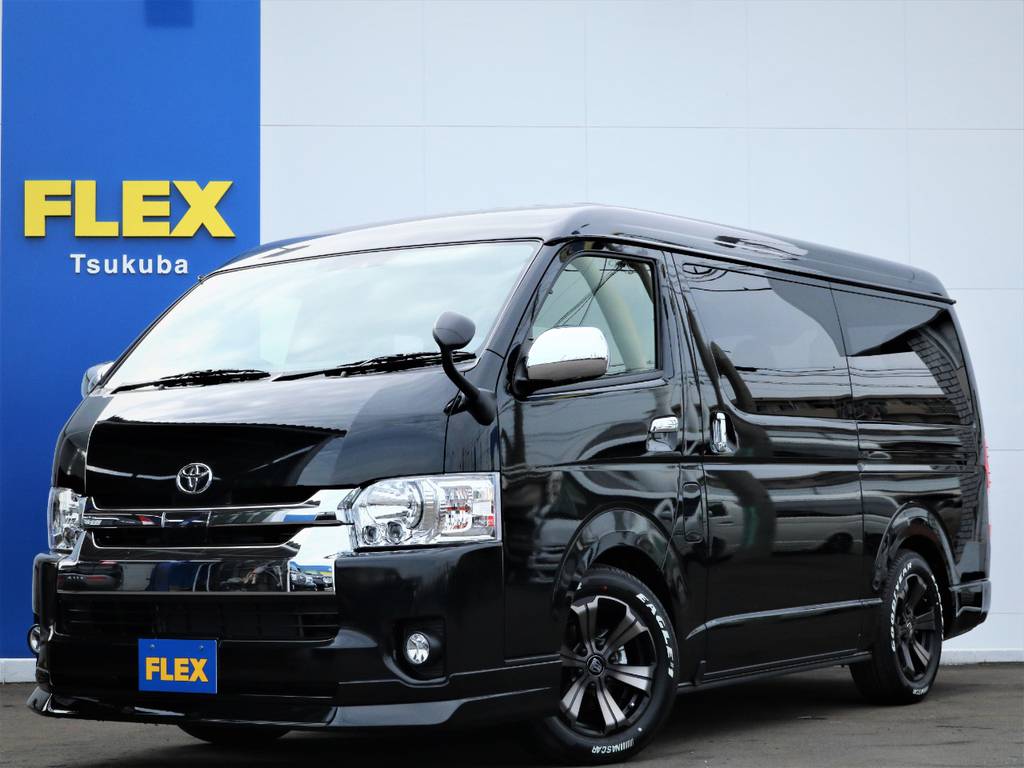 新車未登録ハイエースＷ「ＧＬ」１０人乗り４ＷＤガソリン！内装アレンジＡＳ完成！