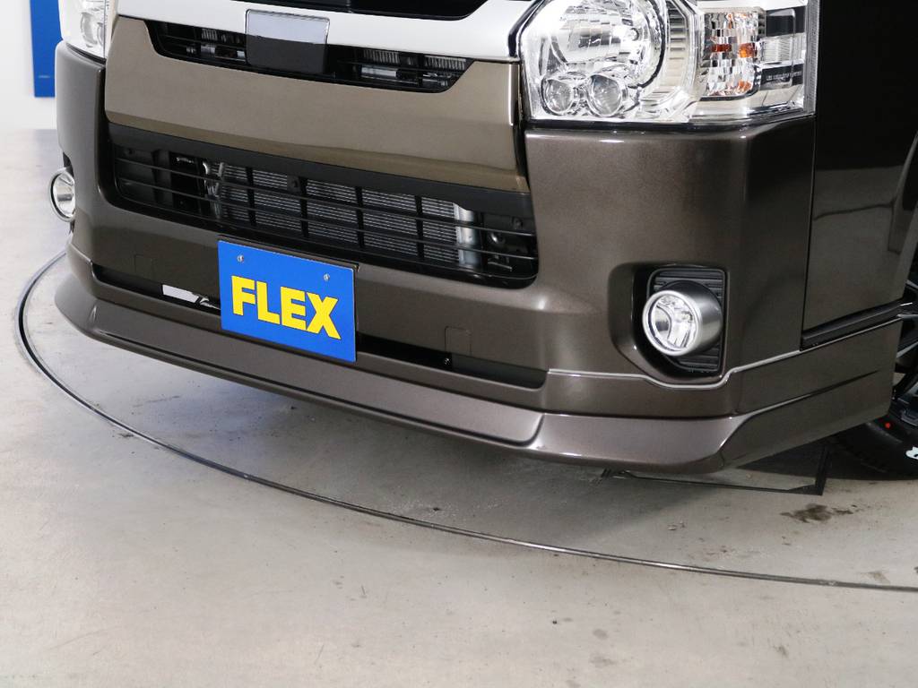 ＦＬＥＸオリジナル　ＤｅｌｆｉｎｏＬｉｎｅ　フロントリップスポイラー！