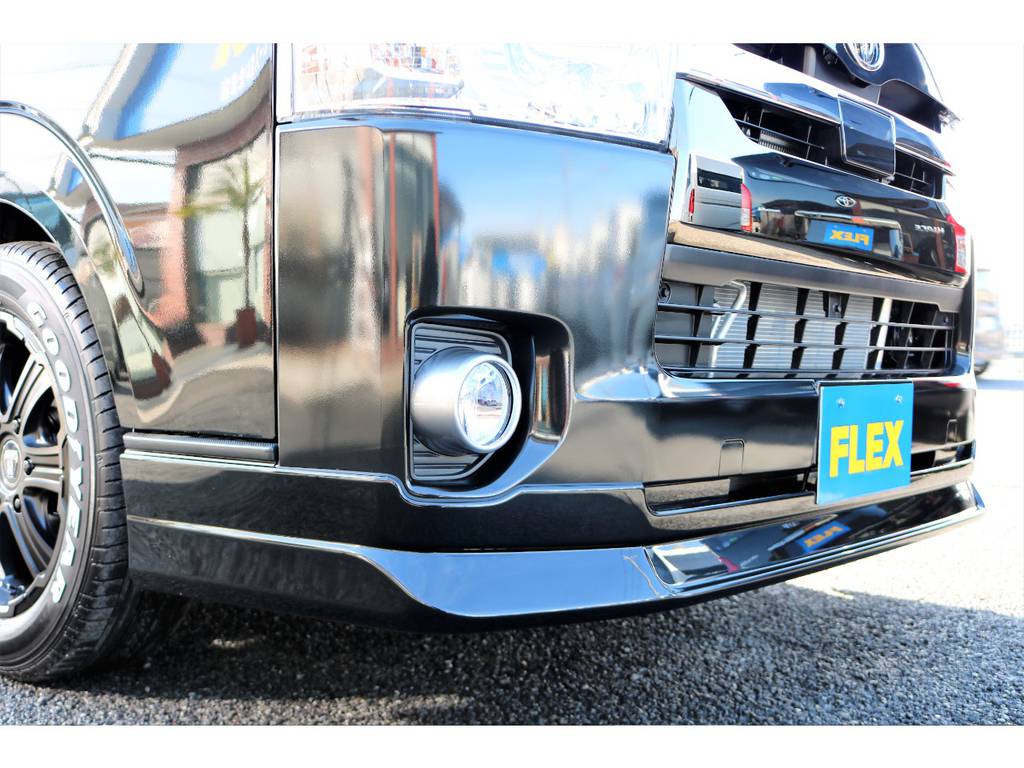 オリジナルリップスポイラー装備！