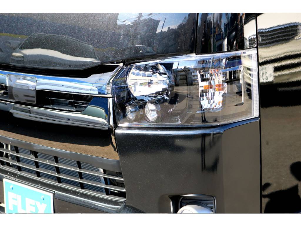 ＬＥＤヘッドライトインナーブラック施工！