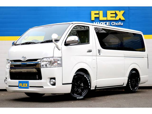 ハイエース調布店０４２４－４０－１１９１までお問合せ下さい。新車ハイエースＶ特別仕様限定車５０ｔｈ車！ディーゼルターボ４ＷＤ！寒冷地仕様！