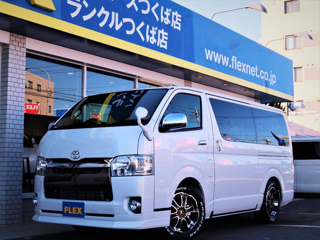 新車ハイエースＶ「スーパーＧＬ」特別仕様車ダークプライム５０周年アニバーサリー！ディーゼル４ＷＤが入庫致しました！