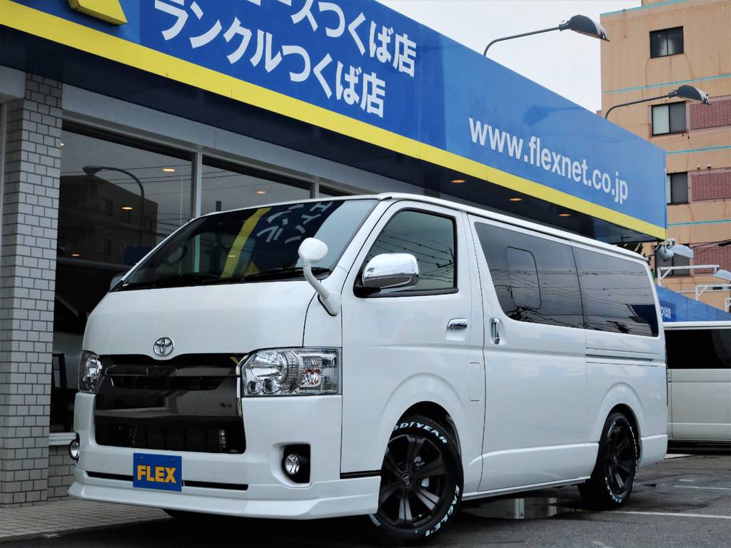 新車ハイエースＶスーパーＧＬ５人乗り２ＷＤガソリン車！特別仕様車ダークプライム２が完成致しました！