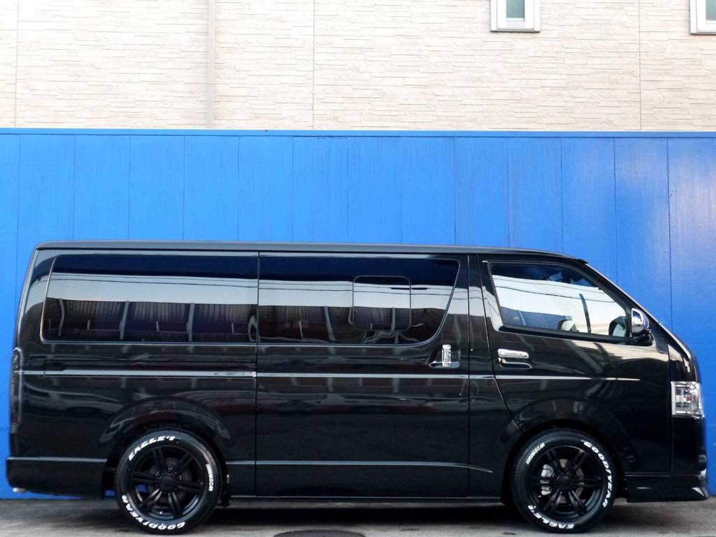 ２インチローダウン施工済！！構造変更にてのご納車となりますのでご安心ください！！