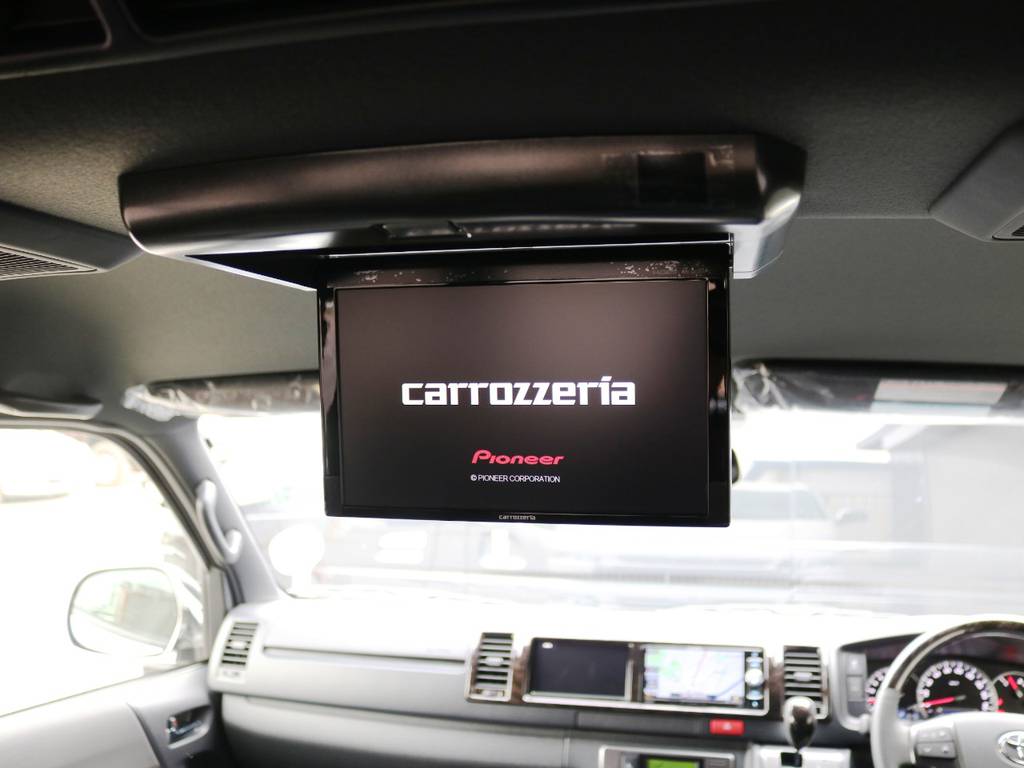 カロッツェリア　１０．２型フリップダウンモニター！