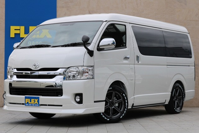 ハイエース 2.7 GL ロング ミドルルーフ 4WD TSS付 ver2 ランクルハイエース長野店　ＴＥＬ026-214-8766