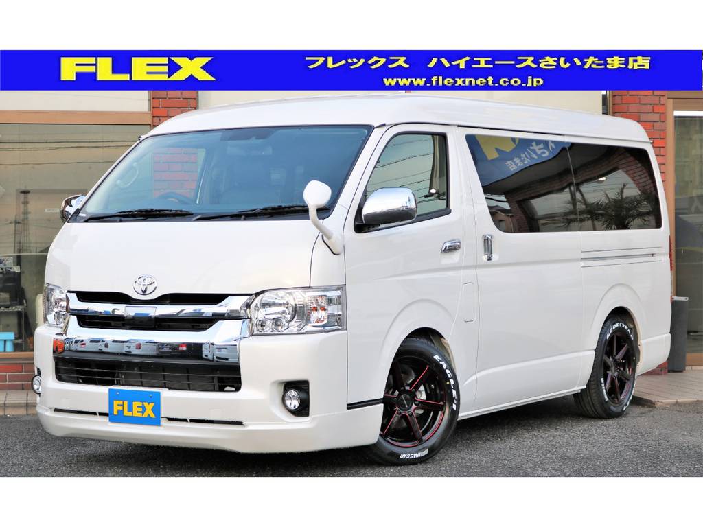 新車ハイエースワゴンＧＬ　人気のアレンジＲ１入庫！