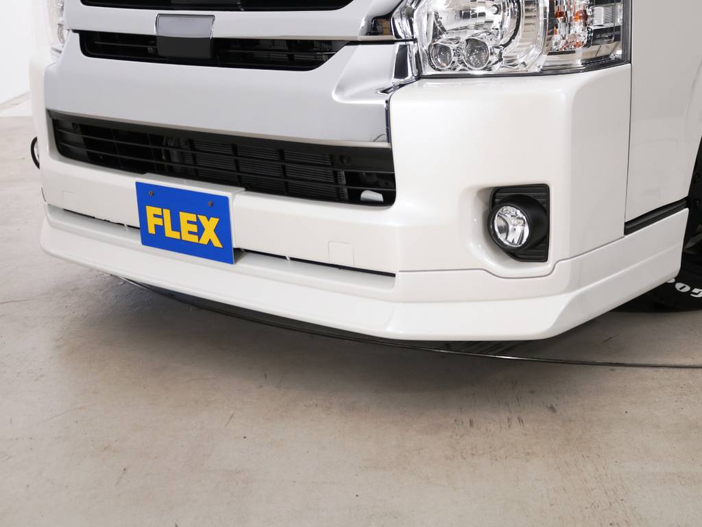 ＦＬＥＸオリジナル　Ｄｅｌｆｉｎｏｌｉｎｅ　フロントリップスポイラー♪