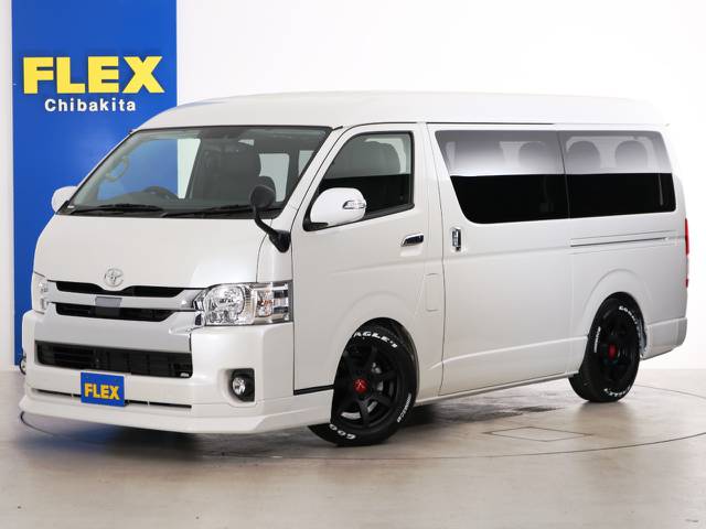 新車未登録　ハイエースワゴンＧＬ　ガソリン２ＷＤ　１０人乗り３ナンバー登録　内装アレンジ【アレンジＲ１】！