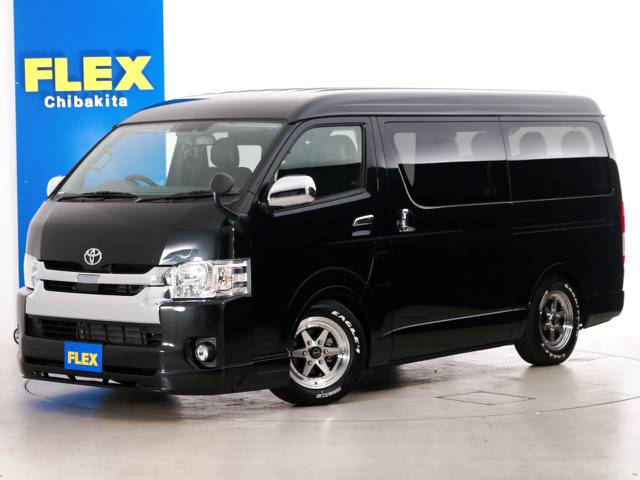 新車未登録　ハイエースワゴンＧＬ　ガソリン２ＷＤ　ＦＬＥＸオリジナル内装アレンジ【アレンジＲ１】！