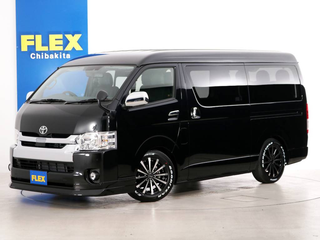 新車未登録　ハイエースワゴンＧＬ　ＦＬＥＸオリジナル内装【アレンジＲ１】！