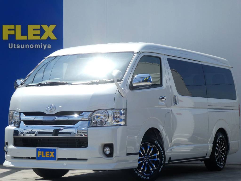 新車　ハイエース　ワゴンＧＬ　４ＷＤ　内装架装アレンジＲ１が入庫しましたよ！！