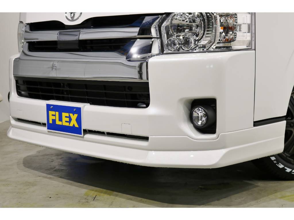 ＦＬＥＸオリジナルＤｅｌｆｉｎｏ　Ｌｉｎｅフロントスポイラー！